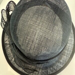 Women’s‎ C.C Black Formal Mesh Overlay Hat